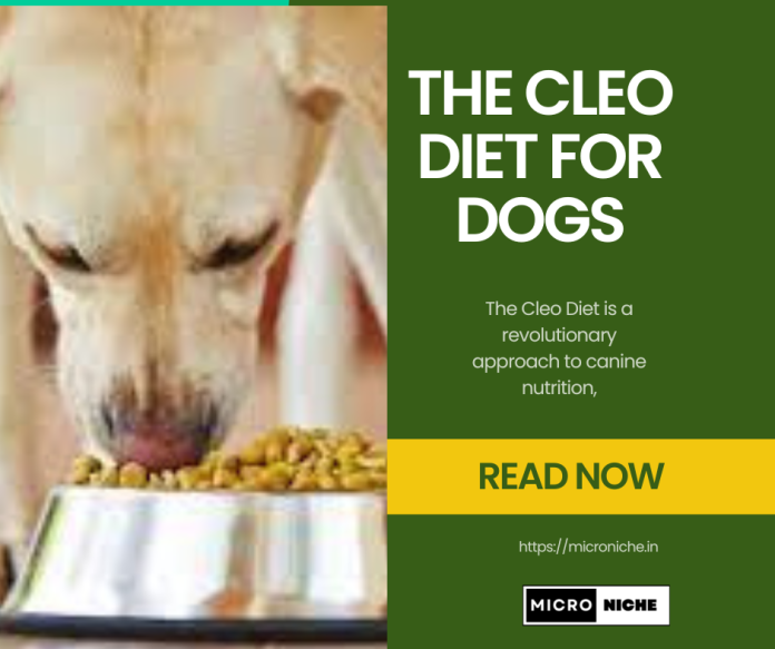 Cleo Diet for Dogs